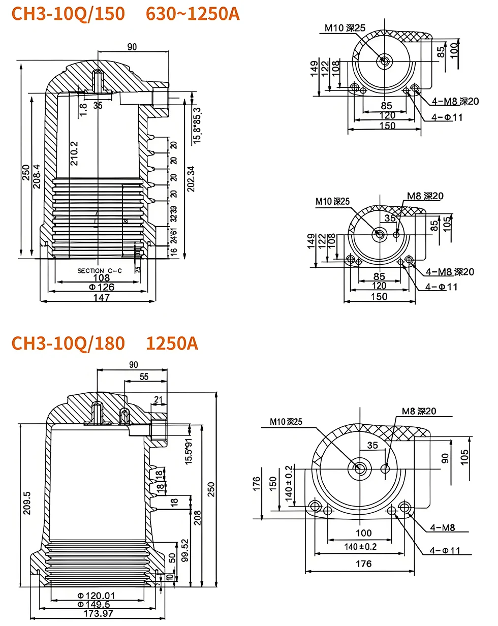 CH3 Series Contact Box CH3 Series Contact Box