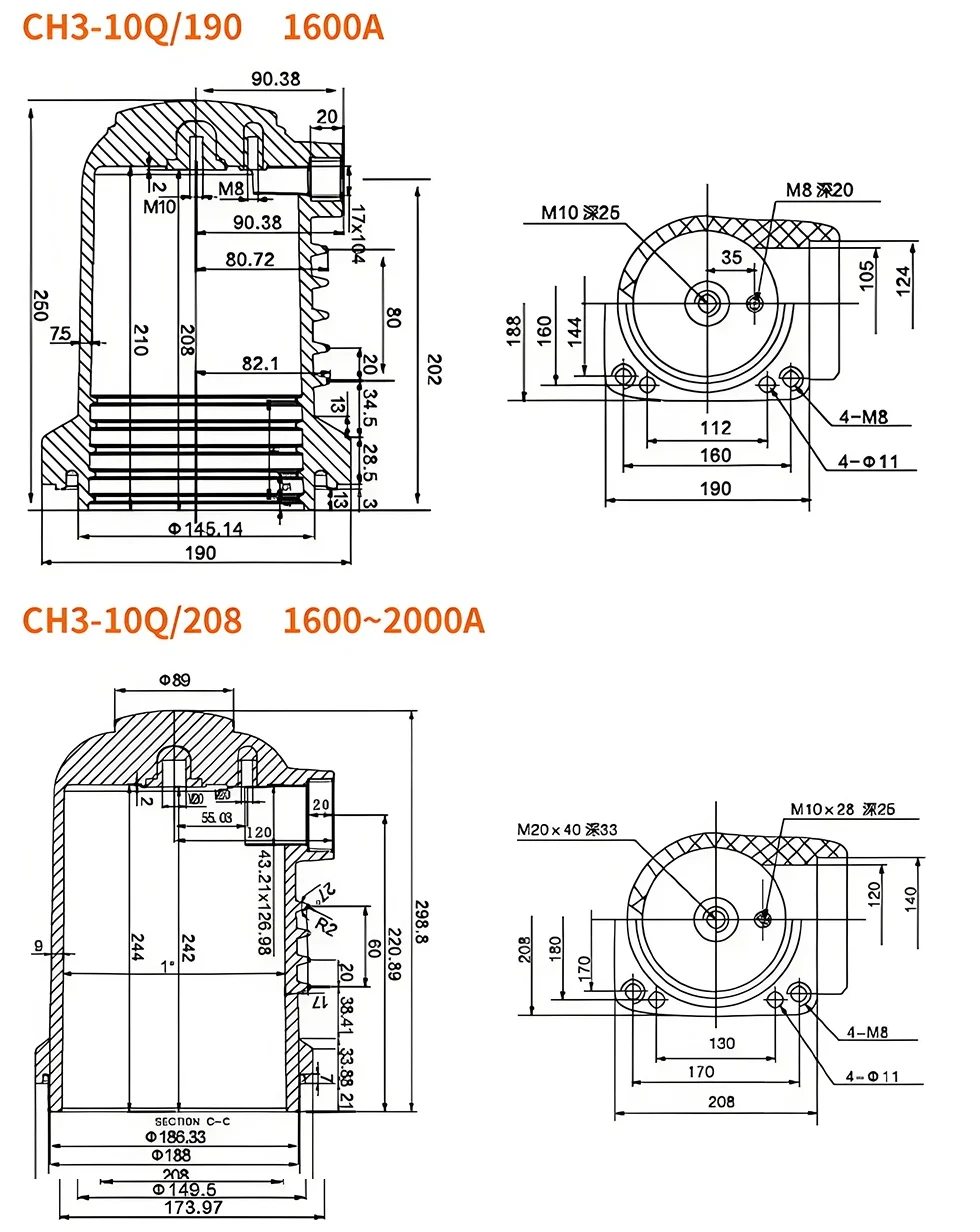 CH3 Series Contact Box CH3 Series Contact Box