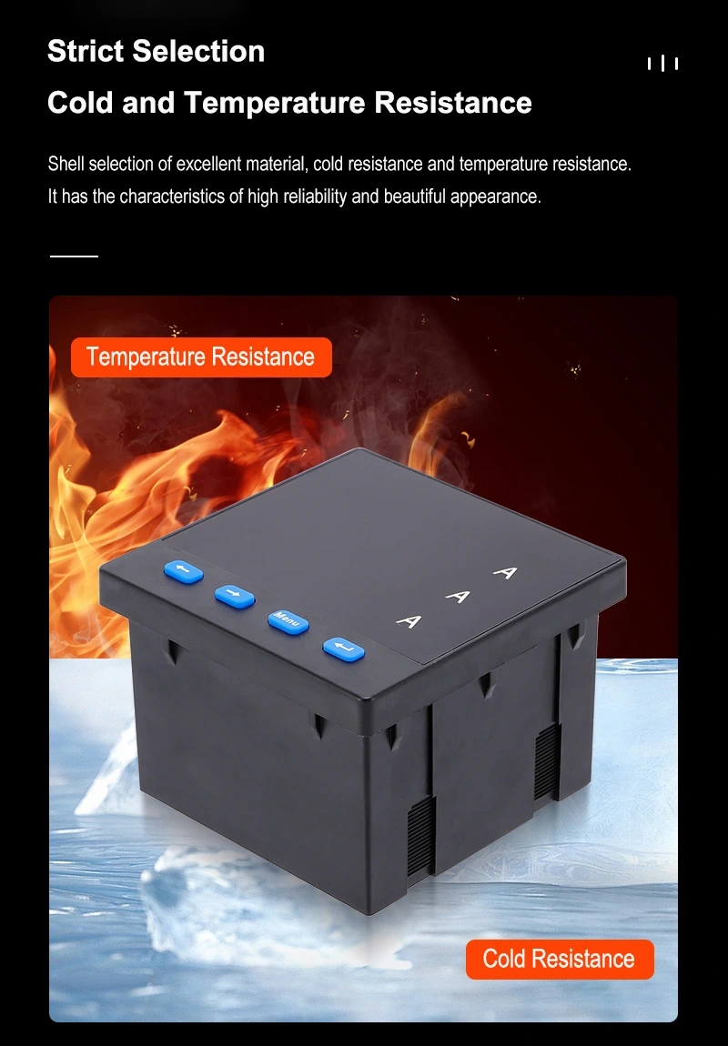 Three-Phase Ammeter Three-Phase Ammeter